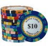 Kusový žetón na poker Monte Carlo Pokerclub 10