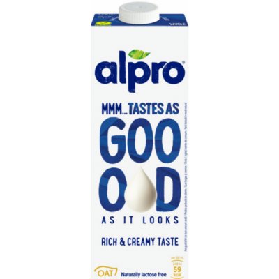 Alpro Ovsený nápoj Tastes as Good rich and creamy 3,5% 1000 ml