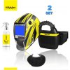 SET 2 Filtračne ventilačná jednotka KOWAX Speed Air ARC+ Samostmievacia zvárací kukla KWX820 + NanoClean 200ml + ochrana krku KOWAX
