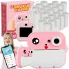Drukuś mini termálna tlačiareň + instantný fotoaparát + 23 roliek termopapiera