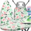 Poťah na žehliacu dosku ružový 100 % bavlna 115-126 x 30-42 cm