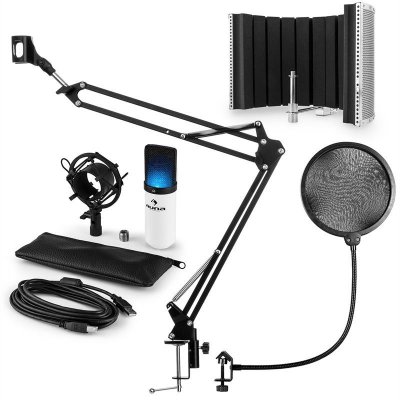 Auna MIC-900WH-LED V5