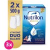 3x NUTRILON 4 Advanced batoľacie mlieko 1 kg, 24+ VP-F160512