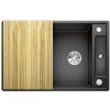 Blanco Axia III 45 S granitový drez 78x51 cm antracitová 523173