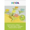 HEYDA Blok farebných kartónov 300 g A4 - tulipán 10 listov