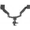 EDBAK Desk Mount | DMV02 Dual Swing Arm | Height adjustment, Tilt | 19-35 