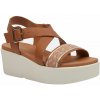Dámske sandále Geox, D XAND 2.2S Hnedá,Biela 38