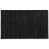 Kúpeľňová predložka Megan 100% bavlna čierna 120x70x1,6cm