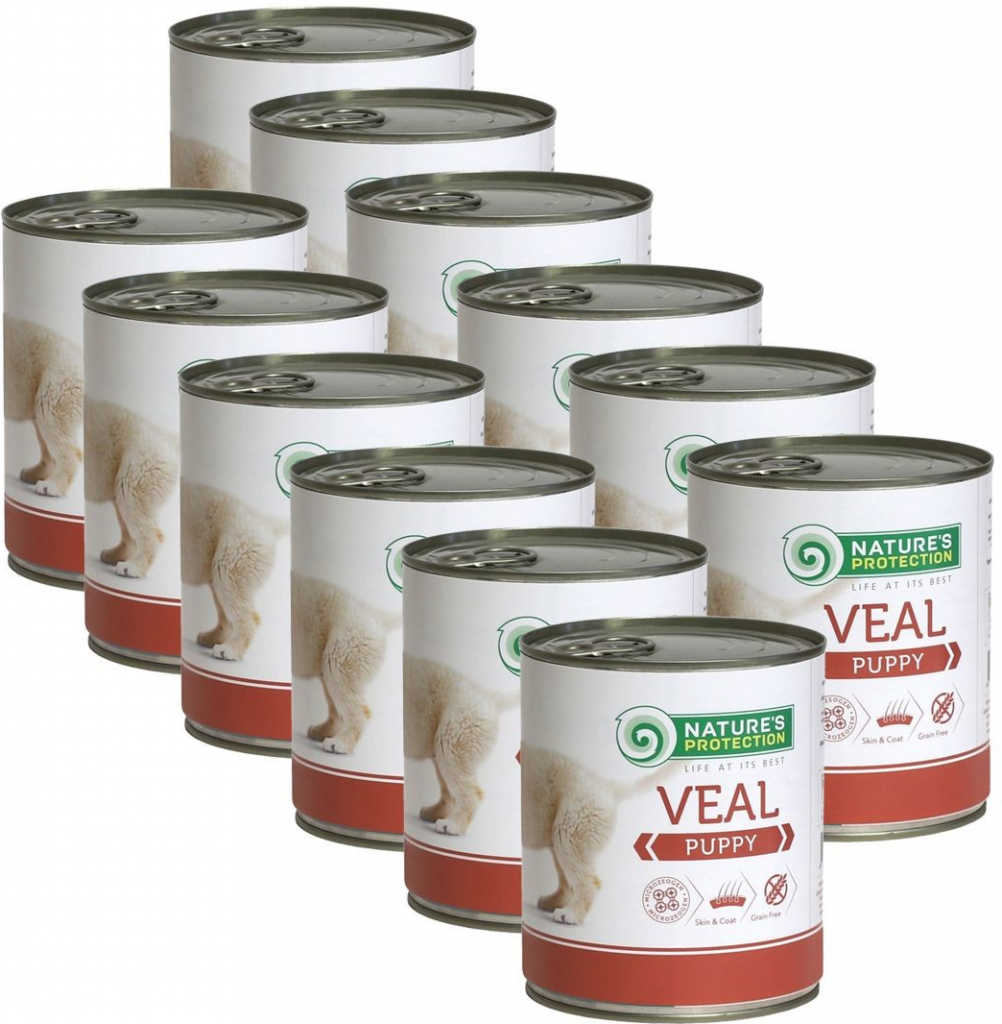 Natures Protection Puppy veal 12 x 800 g