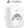 TP-LINK Tapo P110M biela / WiFi múdra zásuvka / Vzdialený prístup / GoogleAlexa (Tapo P110M)