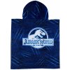 Detské pončo s kapucňou Jurassic World - Modré (50cm x 100cm)