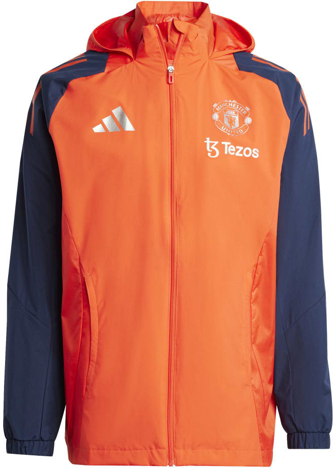 adidas Bunda MANCHESTER UNITED Allweather bright červené