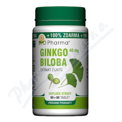 Bio Pharma Ginkgo biloba 40 mg 180 tabliet