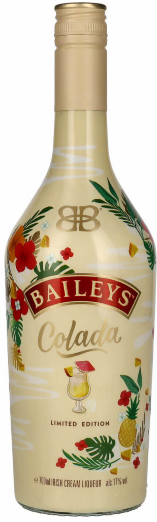 Baileys Colada 17% 0,7 l (čistá fľaša)