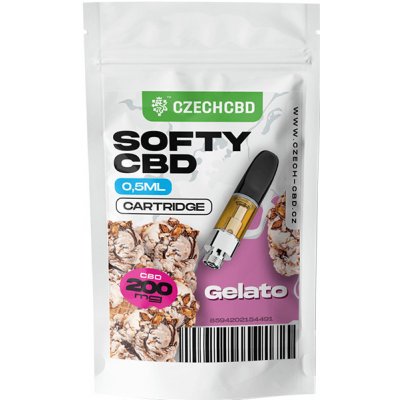 Czech CBD Softy CBD cartridge Gelato 0,5 ml