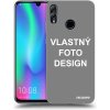 Picasee silikónový čierny obal pre Honor 10 Lite - Vlastný design/motiv