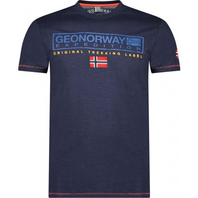 Geographical Norway tričko pánské Jasic tmavo modré