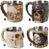Nerezová šálka Totenkopf - lebka LE-53664 - Dizajn C LE-53664