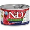 N&D DOG QUINOA Weight Mnmgmt Lamb & Brocolli Mini 140 g + 1 ks ZDARMA