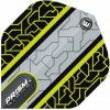 Winmau Letky Prism Alpha - Circuit - Black & Yellow W6915.702