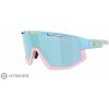 Bliz Fusion Small okuliare, Matt Pastel Blue/Smoke w Ice Blue Multi