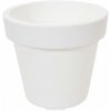 PlasticFuture Květináč Lofly antracit, 15,8 cm