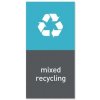 SIMPLEHUMAN magnetický štítek na odpadkový koš - recyklovatelný odpad