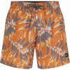 Pánske plavecké šortky O'Neill, CALI FLORAL 16'' oranžová,sivá L