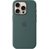 iPhone 16 Pro Max Silicone Case with MS - Lake Gre