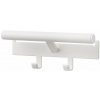 YAMAZAKI Vešiak na batoh Tower 5316, kov/plast, š.26 cm, biely
