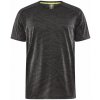 Craft ADV HiT SS Structure Tee triko pánské Barva: Černá, Velikost: L