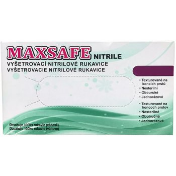 Maxsafe Teal nitril 100 ks