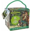 Pexeso na cesty s omaľovánkami Dinosaury