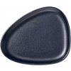 LIND DNA Tanier raňajkový CURVE 22 cm, námornícka modrá, kamenina