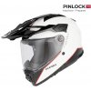 Acerbis ACERBIS prilba ATTACK biela/čierna L