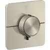 Axor ShowerSelect ID - Termostatická batéria pod omietku, na 2 spotrebiče, kefovaný nikel 36754820