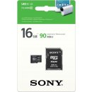 Sony microSDHC 16GB UHS-I U1 + adapter SR16UYA