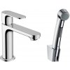 Hansgrohe Rebris S, umývadlová batéria s bidetovou spŕškou, chrómová, HAN-72215000