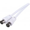 Emos SB3015 Anténní koaxiální kabel stíněný 15m - rovné vidlice