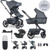 EASYWALKER SET Kočík 4v1 Harvey⁵ Premium Mineral Grey XXL RWS + CYBEX Aton B2 i-Size