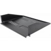 XtendLan Police 400mm, univerzal, 2U, 45kg nosnost, černá, předsunutá (CPOLIC2U40-B-P)