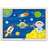 Viga Detské drevené puzzle Viga Cosmos 24 dielov