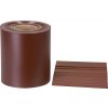 Páska Strend Pro EUROSTANDARD, 190 mm, L-35 m, tieniaca, mahagónová hnedá, krycia, na plotové panely, s 20 klipsami, 630 g/m2, P