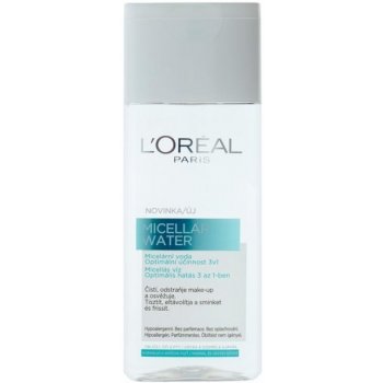 L'Oréal Micellar Water micelárna voda 3 v 1 pre normálnu a zmiešanú pleť 200 ml