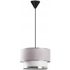 Závesný luster Cake - Light Grey, Silver