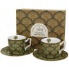 Duo Šálka Geometric porcelán 2 x 120 ml
