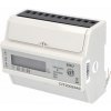 ELEMAN Elektroměr EDIN 37XL, X/5, 7mod., LCD, 3-fáz., 1-tar., podružný, nepřímé měř.