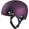 Detská cyklistická prilba Alpina Hackney - dark/violet 47-51 2022