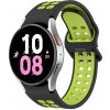 SES Športový silikónový remienok pre chytré hodinky Samsung Galaxy Watch 5 44 mm - zelený 14748