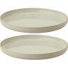 Stelton Raňajkový tanier EMMA 19 cm sivá farba kamenina 2 ks